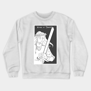 King of Swords - Destrian tarot card Crewneck Sweatshirt